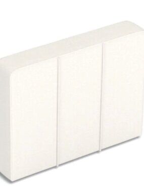 Lovesac Side Cover: Coastal White Brushed Weave